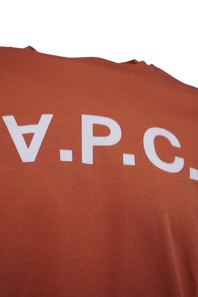 A.P.C. A.P.C. PARIS T-SHIRT TERRACOTTA