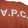 A.P.C. A.P.C. PARIS T-SHIRT TERRACOTTA