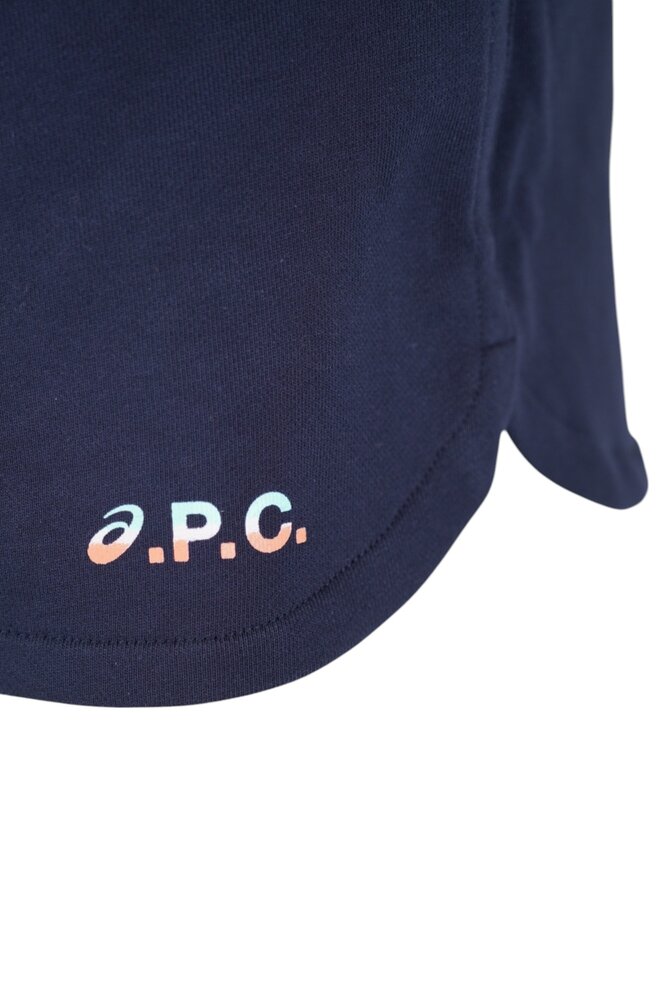 A.P.C. PARIS X ASICS SHORTS MARINE