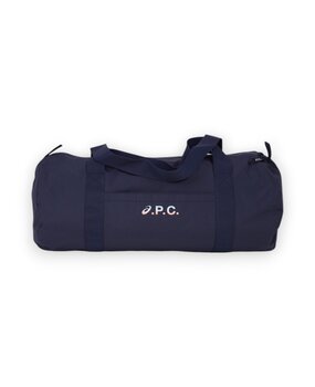A.P.C. PARIS X ASICS GYMBAG MARINE