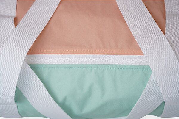 A.P.C. A.P.C. PARIS X ASICS GYMBAG MULTICOLOUR A.P.C. A.P.C. PARIS X ASICS GYMBAG MULTICOLOUR