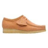 CLARKS WALLABEE PALE PEACH SUEDE