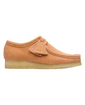 Clarks CLARKS WALLABEE PALE PEACH SUEDE