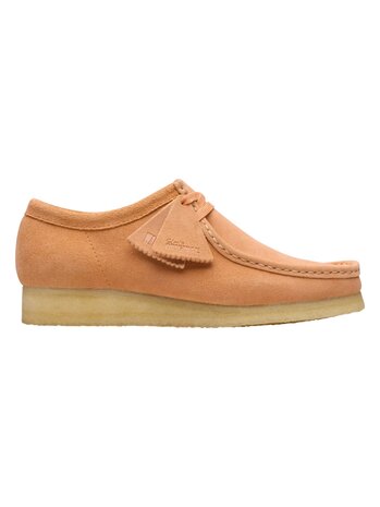 Clarks CLARKS WALLABEE PALE PEACH SUEDE