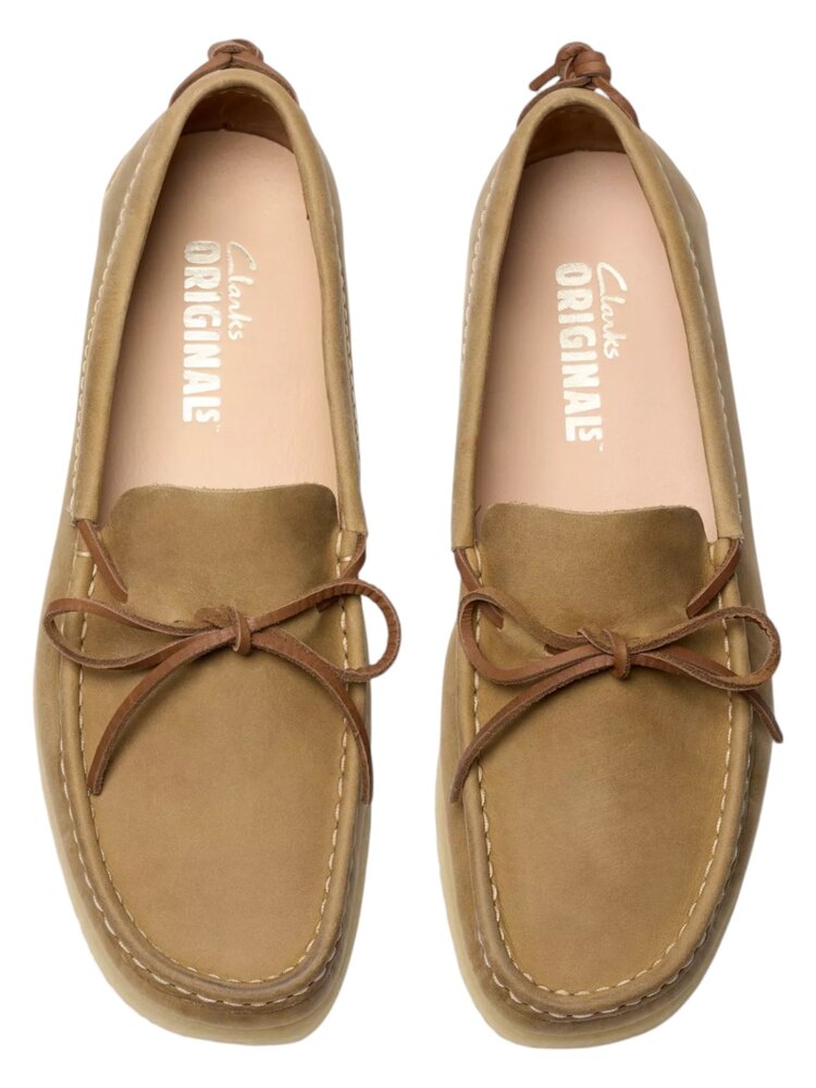 Clarks CLARKS GODNEY MOCC COGNAC LEER