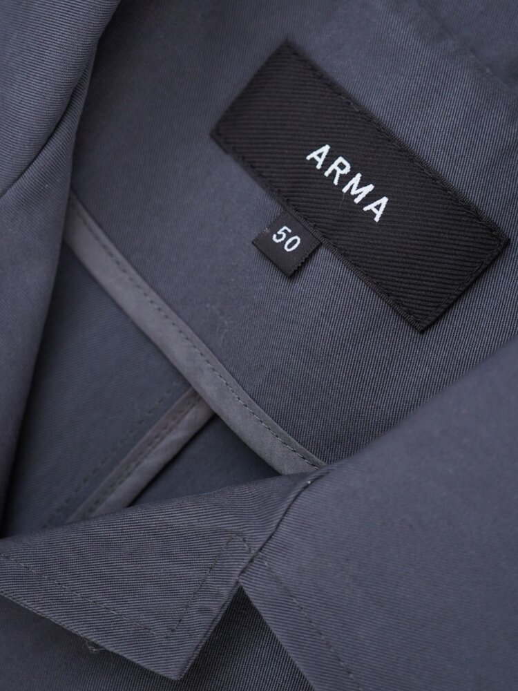 Arma ARMA NEO SHORTSLEEVE SHIRT GRIJS/BLAUW Arma ARMA NEO SHORTSLEEVE SHIRT GRIJS/BLAUW