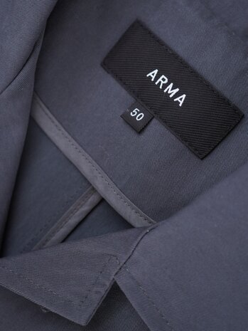 Arma ARMA NEO SHORTSLEEVE SHIRT GRIJS/BLAUW Arma ARMA NEO SHORTSLEEVE SHIRT GRIJS/BLAUW