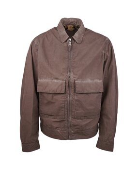 Ten C TEN C SHADOW DYED SPRAY MID LAYER JACK BRUIN