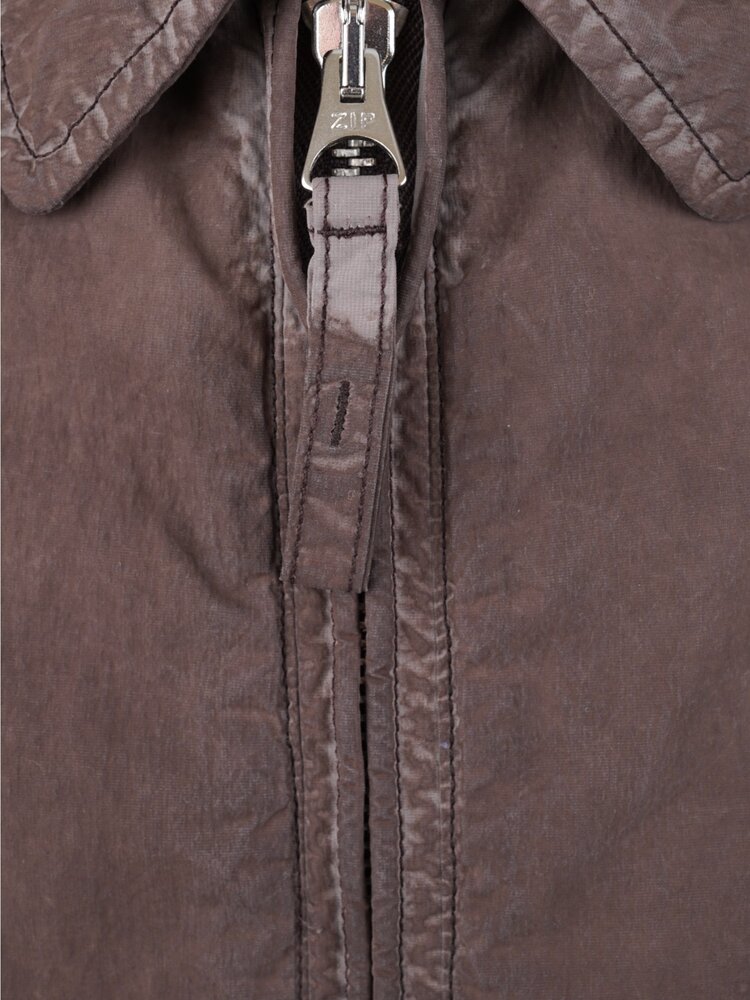 Ten C TEN C SHADOW DYED SPRAY MID LAYER JACK BRUIN