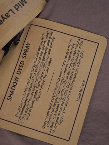 Ten C TEN C SHADOW DYED SPRAY MID LAYER JACK BRUIN