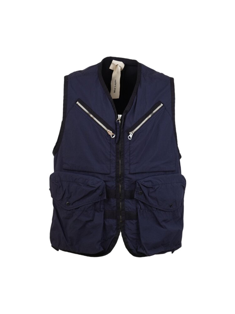 TEN C MID LAYER GILET BODYWARMER MARINE