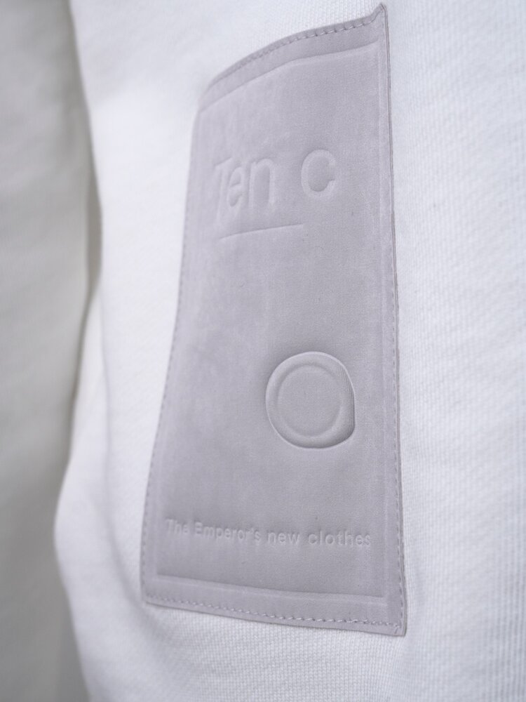 TEN C FELPA SWEATER WIT TEN C FELPA SWEATER WIT