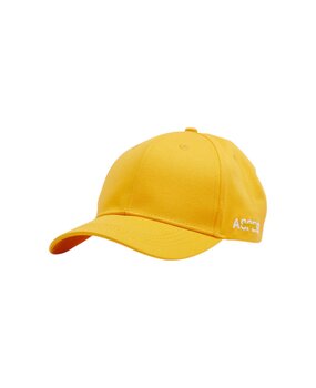 ASPESI COTTON HAT WITH ADJUSTABLE VISOR GEEL ASPESI COTTON HAT WITH ADJUSTABLE VISOR GEEL