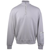TEN C FELPA POLO SWEATER GRIJS
