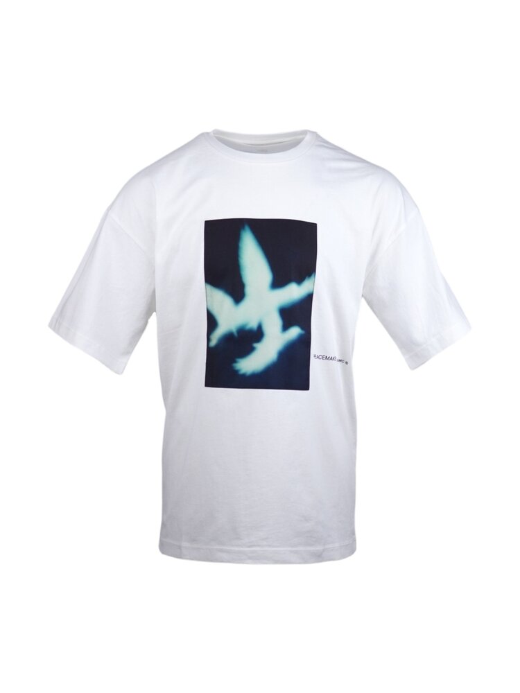 Peacemaker PEACEMAKER BY OAMC DARK FLOWER S/S T-SHIRT WIT Peacemaker PEACEMAKER BY OAMC DARK FLOWER S/S T-SHIRT WIT