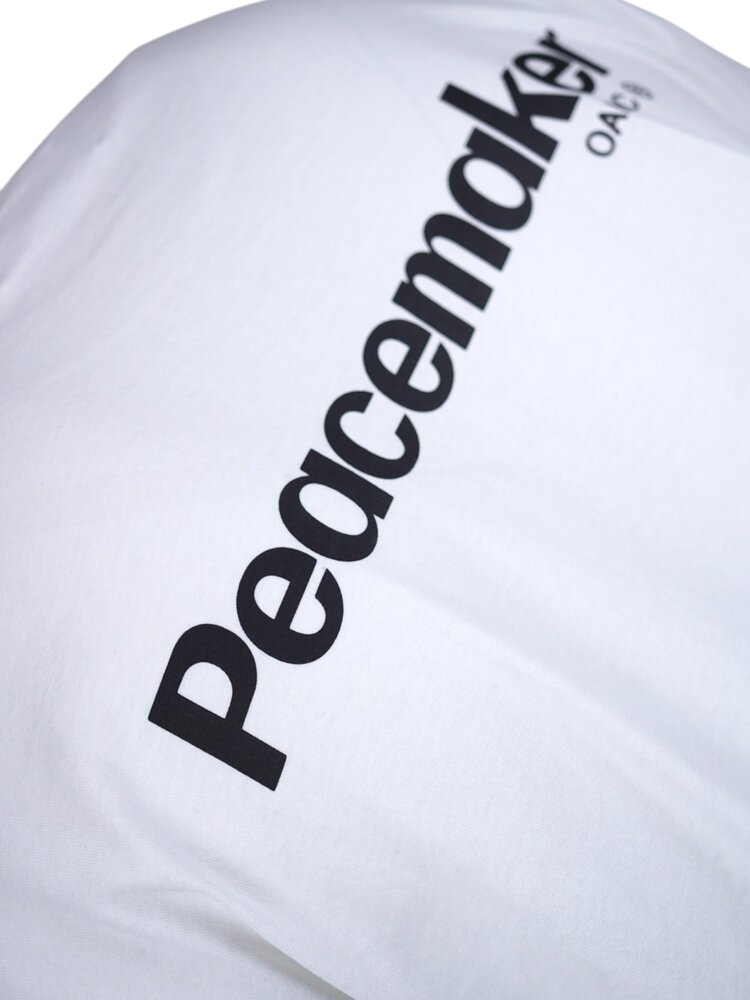 Peacemaker PEACEMAKER BY OAMC DARK FLOWER S/S T-SHIRT WIT Peacemaker PEACEMAKER BY OAMC DARK FLOWER S/S T-SHIRT WIT