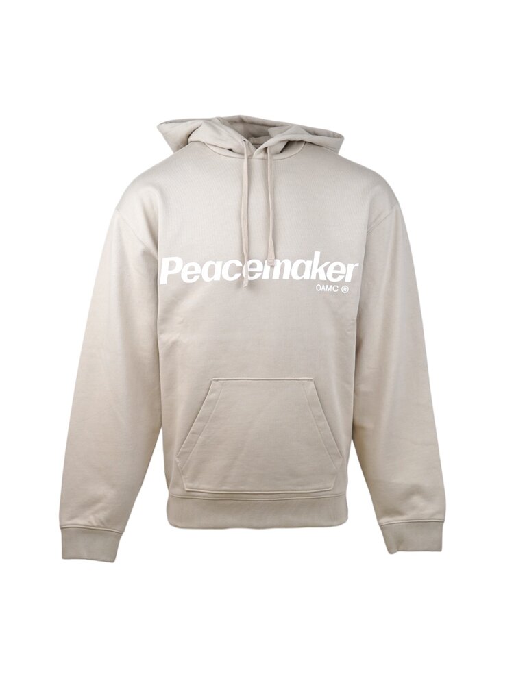 Peacemaker PEACEMAKER BY OAMC FLOWER LOOSE FIT HOODIE SAND Peacemaker PEACEMAKER BY OAMC FLOWER LOOSE FIT HOODIE SAND