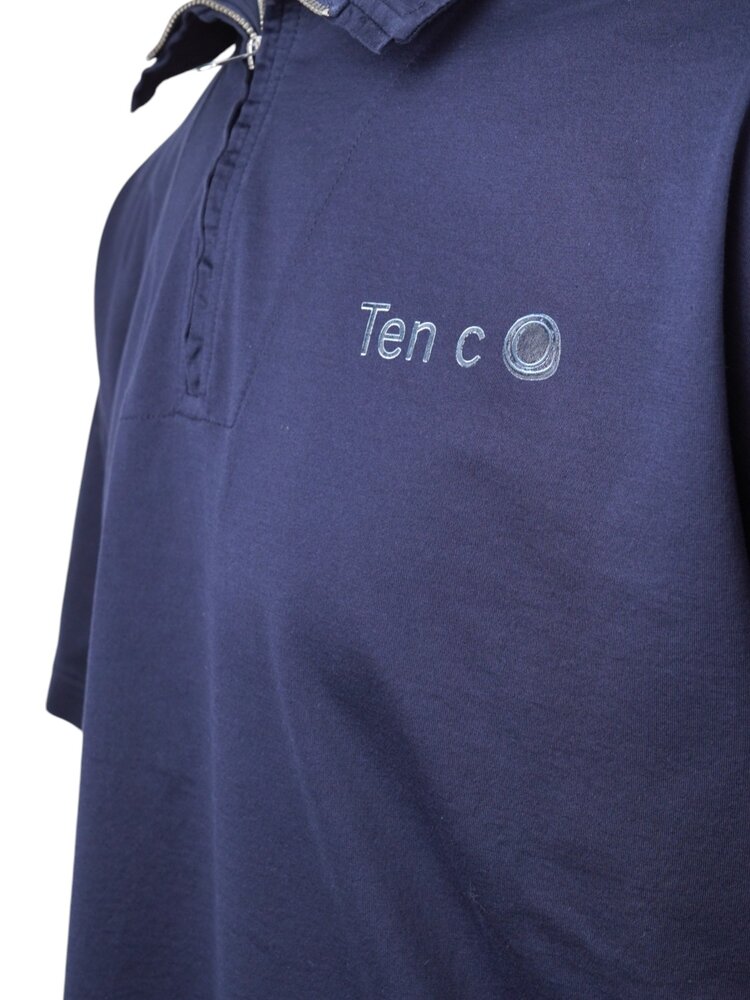Ten C TEN C POLO TEE MARINE Ten C TEN C POLO TEE MARINE