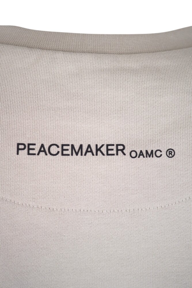 Peacemaker PEACEMAKER BY OAMC BIRD LOOSE FIT CREWNECK SWEATER SAND Peacemaker PEACEMAKER BY OAMC BIRD LOOSE FIT CREWNECK SWEATER SAND