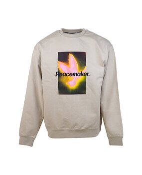 Peacemaker PEACEMAKER BY OAMC BIRD LOOSE FIT CREWNECK SWEATER SAND Peacemaker PEACEMAKER BY OAMC BIRD LOOSE FIT CREWNECK SWEATER SAND