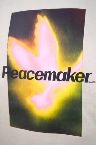 Peacemaker PEACEMAKER BY OAMC BIRD LOOSE FIT CREWNECK SWEATER SAND Peacemaker PEACEMAKER BY OAMC BIRD LOOSE FIT CREWNECK SWEATER SAND