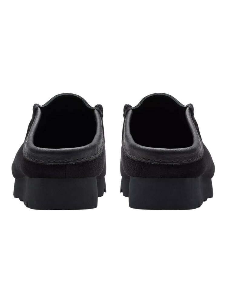 CLARKS WALLABEE SLIP ON ZWART CLARKS WALLABEE SLIP ON ZWART