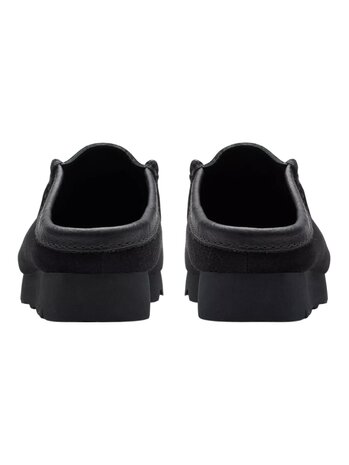 CLARKS WALLABEE SLIP ON ZWART CLARKS WALLABEE SLIP ON ZWART