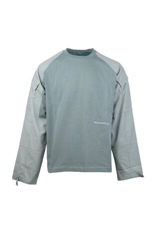 Tシャツ・カットソー OAMC PEACEMAKER SI CARGO L/S TEE (PCM1OT07AJE003004 SAND) Peacemaker Sl Cargo L/S | OAMC Peacemaker