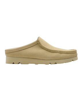 Clarks CLARKS WALLABEE SLIP ON MAPLE BEIGE
