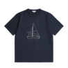 NORSE PROJECTS HOLGER BOAT T-SHIRT MARINE NORSE PROJECTS HOLGER BOAT T-SHIRT MARINE