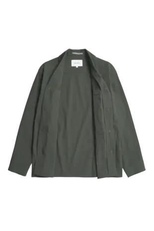 Norse Projects NORSE PROJECTS MADS OVERSHIRT BLACK OLIVE