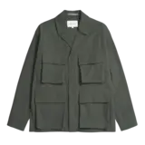 NORSE PROJECTS MADS OVERSHIRT BLACK OLIVE