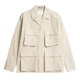 NORSE PROJECTS MADS OVERSHIRT LIGHT KHAKI