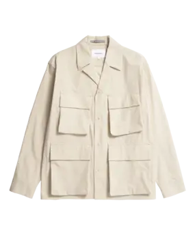 Norse Projects NORSE PROJECTS MADS OVERSHIRT LIGHT KHAKI