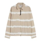 ASPESI TIE-DIE COTTON POPLIN JACK BEIGE