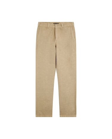 Aspesi ASPESI ADRIEN SLUB LINEN-BLEND BROEK SAND