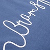 BRAM'S FRUIT GARDEN HOSE CHAIN STITCH T-SHIRT BLAUW BRAM'S FRUIT GARDEN HOSE CHAIN STITCH T-SHIRT BLAUW