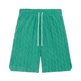 DRÔLE DE MONSIEUR MONOGRAMME SHORTS GROEN