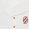 DRÔLE DE MONSIEUR MONOGRAMME CARDIGAN WIT DRÔLE DE MONSIEUR MONOGRAMME CARDIGAN WIT