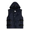 Commes des Garcons Junya Watanabe C.P. COMPANY X COMME DES GARÇONS JUNYA WATANABE BODYWARMER ZWART Commes des Garcons Junya Watanabe C.P. COMPANY X COMME DES GARÇONS JUNYA WATANABE BODYWARMER ZWART