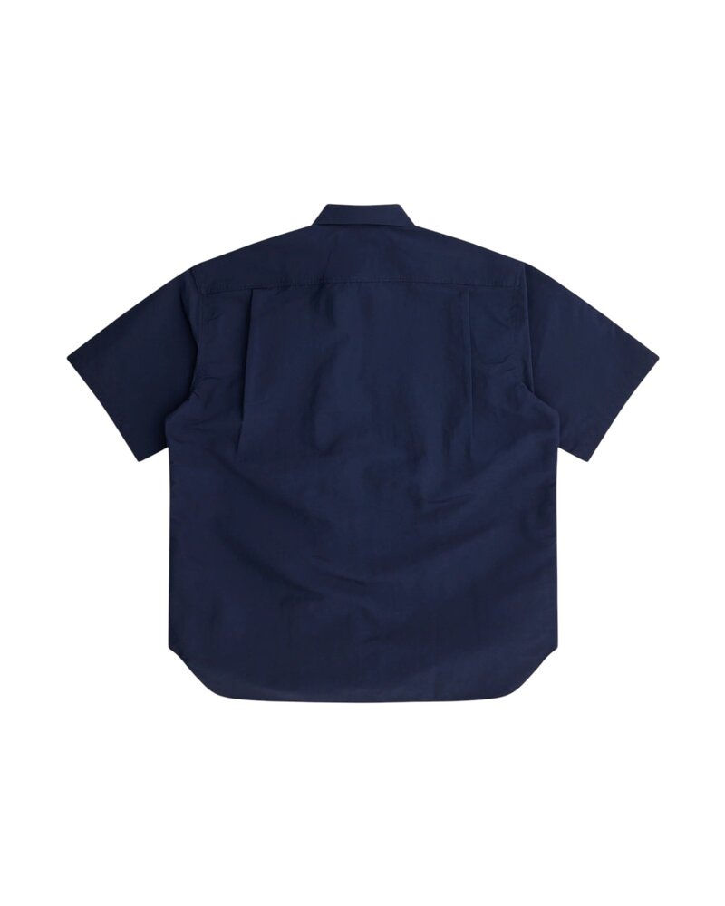 COMME DES GARÇONS HOMME NYLON SHORT SLEEVE SHIRT MARINE COMME DES GARÇONS HOMME NYLON SHORT SLEEVE SHIRT MARINE