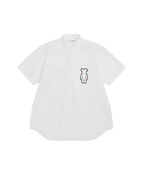 COMME DES GARÇONS SHIRT BE@RBRICK OVERSIZED SHORT SLEEVE WIT COMME DES GARÇONS SHIRT BE@RBRICK OVERSIZED SHORT SLEEVE WIT