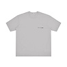 COMME DES GARÇONS SHIRT LOGO T-SHIRT GRIJS COMME DES GARÇONS SHIRT LOGO T-SHIRT GRIJS