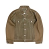 COMME DES GARÇONS SHIRT OVERPRINT TRUCKER JACK GROEN COMME DES GARÇONS SHIRT OVERPRINT TRUCKER JACK GROEN