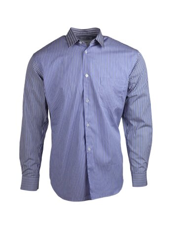 Comme des Garcons Shirt COMME DES GARÇONS SHIRT FOREVER STRIPE MIX BLAUW