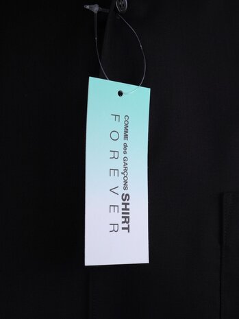 COMME DES GARÇONS SHIRT FOREVER ZWART COMME DES GARÇONS SHIRT FOREVER ZWART