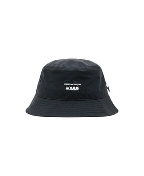 Comme des Garcons Homme COMME DES GARÇONS HOMME BRIEFING NYLON BUCKET HAT ZWART