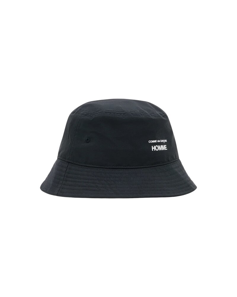 Comme des Garcons Homme COMME DES GARÇONS HOMME BRIEFING NYLON BUCKET HAT ZWART