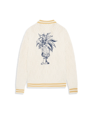 Drole De Monsieur DRÔLE DE MONSIEUR MEDICIS CARDIGAN CREAM