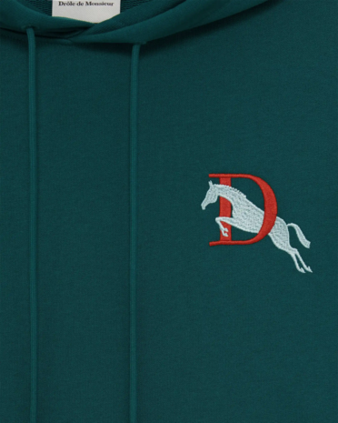 Drole De Monsieur DRÔLE DE MONSIEUR POLO HOODIE GROEN